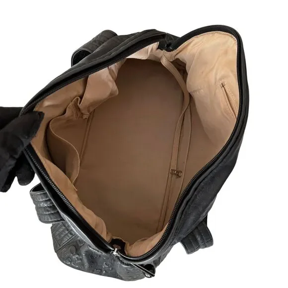 Chanel 31 Rue Cambon Unlimited Bowling black Leather Shoulder bag authentic wit - Picture 5 of 7